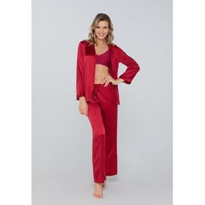 Marc & André Petal Beauty Pyjama 00SS307/310 Bordeaux Rood - maat 38