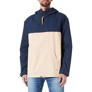 Armor Lux Variante, waterafstotend, tweekleurig, marineblauw deep/beige E23, S heren, marineblauw deep/beige E23, S