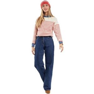 Armor Lux Ml Héritage matrozentrui voor dames, Natuur/Garance