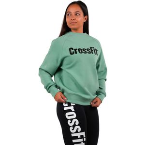 Uniseks sweatshirt voor crossfit® groen