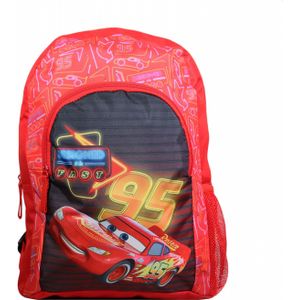 Disney Cars jongens rugzak rood 27x11x37