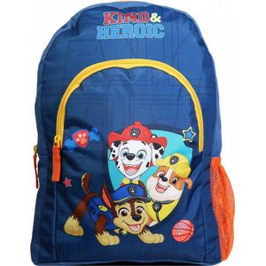 Paw Patrol jongens rugzak blauw 27x10x37