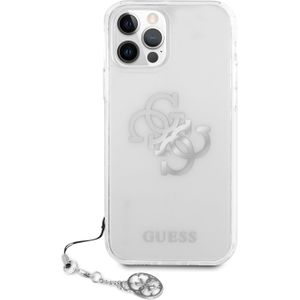 Guess Koffertje met hanger (iPhone 12 Pro Max), Smartphonehoes, Transparant