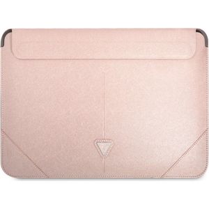 Guess Saffiano Laptoptas voor o.a. Apple MacBook (16"") - Roze