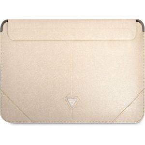 Guess Saffiano Laptoptas voor o.a. Apple MacBook (16"") - Goud