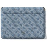 Guess 4G Triangle Laptoptas voor o.a. Apple MacBook (13""/14"") - Blauw