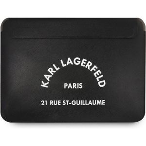 Karl Lagerfeld Laptoptas voor o.a. Apple MacBook (13/14"") - Zwart
