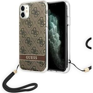 GUESS - Guohcn61H4Stw - Telefoonhoes - Zwart - Siliconen
