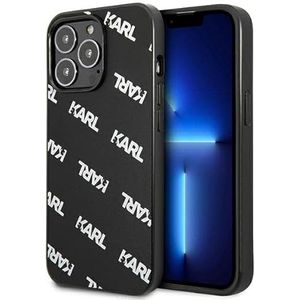 Karl Lagerfeld KLHCP13LPULMBK3 hoesje voor iPhone 13 Pro/13 6,1 inch zwart Allover