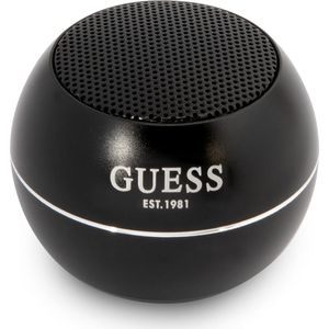 GUESS Mini Bluetooth Luidspreker 3W 4H - Bluetooth 5.0 (Zwart)