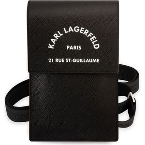 Karl Lagerfeld Universele Schoudertas (tot 7 Inch) - 21 Rue de St-Guillaume - Zwart