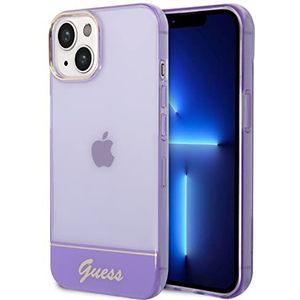 Guess GUHCP14MHGCOU iPhone 14 Plus 6,7"" fioletowy/paars hardcase Transparant (iPhone 14 Plus), Smartphonehoes, Paars