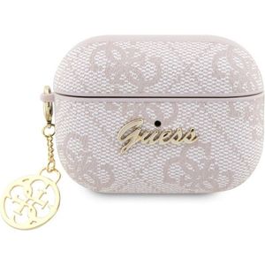 Guess - 4G Charm - AirPods-hoes - Eco-leer - Goudkleurige Hanger