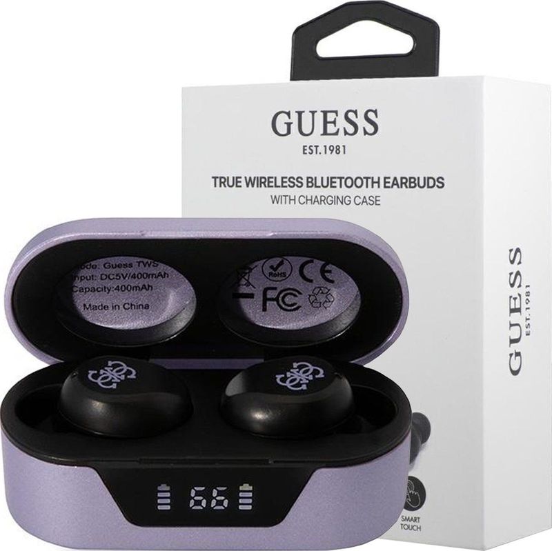 Guess - Gutwst31eu - Draadloze Oordopjes - Zwart - Bluetooth