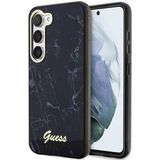 GUESS GUHCS23MPCUMAK S23 +S916 zwart/zwart hardcase Marble