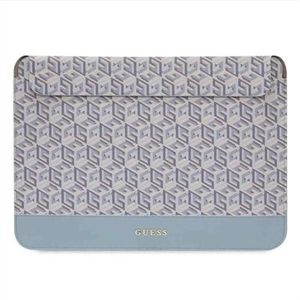 Guess G-Cube Sleeve - Geschikt voor o.a. Apple MacBook (16"") - Blauw