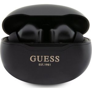 Guess True Wireless Universele Bluetooth In-Ear Oordopjes - Zwart