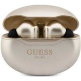 Guess True Wireless Universele Bluetooth In-Ear Oordopjes - Goud