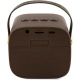 Guess - GUWSB2P4SMW - Bluetooth Luidspreker - Bruin - Leder met Riem