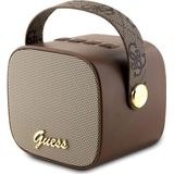 Guess - GUWSB2P4SMW - Bluetooth Luidspreker - Bruin - Leder met Riem
