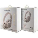 Guess 4G Tone on Tone Bluetooth 5.3 - Stereo Over-Ear Koptelefoon - Roze