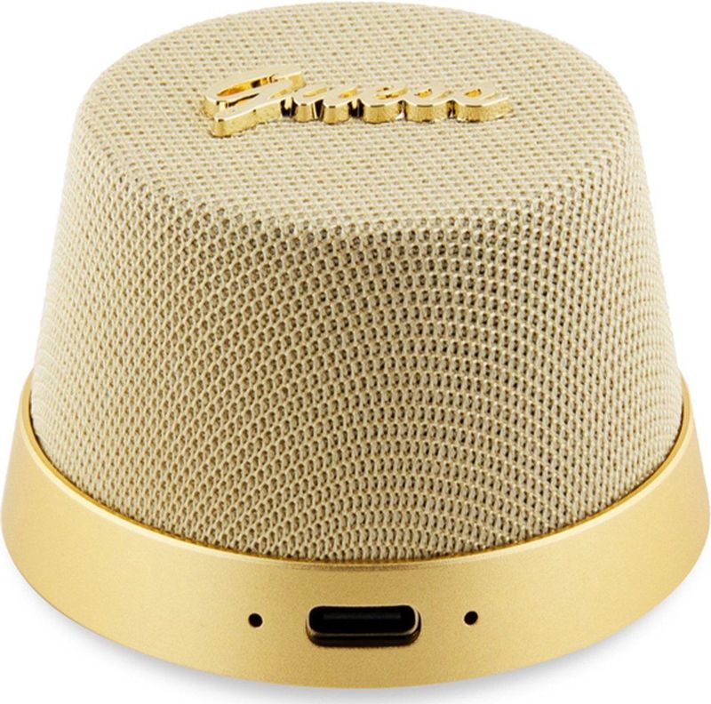 Guess - GUWSC3ALSMD - Bluetooth Luidspreker - Goud - Metaal