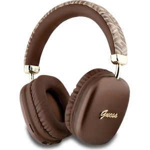 Guess - GCube Koptelefoon - Bruin - Draadloos - IPX4 Bescherming