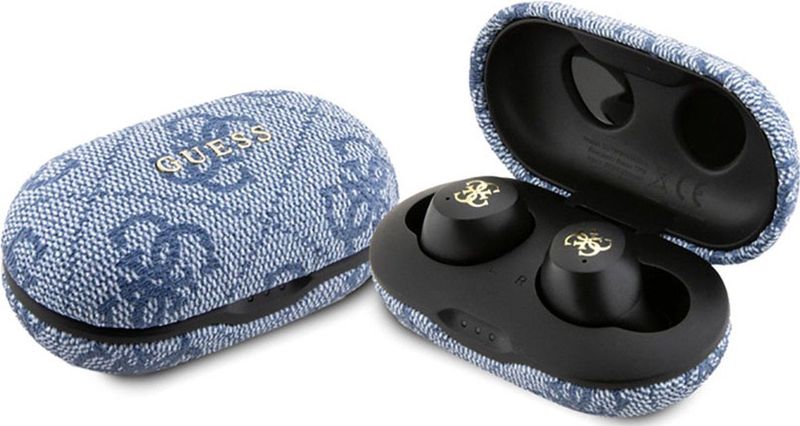 Guess - True Wireless 4G - In-Ear Oordopjes - Blauw - Bluetooth 5.3