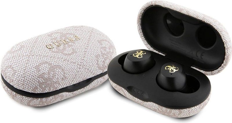 Guess - GUTWSP4EGP - Draadloze Oortelefoon - Roze - Bluetooth 5.3