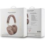 Guess 4G Triangle Bluetooth Stereo Over Ear Koptelefoon Bruin