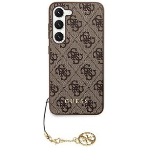 Guess Samsung Galaxy S24 Hoesje Charm Back Cover Bruin