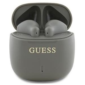 Guess - Classic Logo TWS Draadloze Oortelefoon - Taupe - Bluetooth 5.3, IPX5