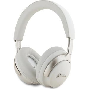 Guess - GUBHC22PSFCME - Draadloze Hoofdtelefoon - Beige - Metalen Logo