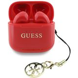 Guess - TWS Hoofdtelefoon - Rood - Glossy Effect - Ruisonderdrukkingssysteem