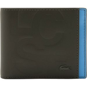 Lacoste - FG seasonal small billfold portemonnee - heren - baobab argentine (let op! zonder kleingeldvak)