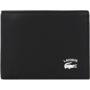 Lacoste Lacoste Practice Portemonnee RFID-bescherming Leer 10.5 cm black