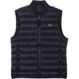 Lacoste - Gewatteerd Gilet - Blauw - 100% Polyester - Waterafstotend