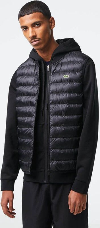Lacoste - Gewatteerd Gilet - Blauw - 100% Polyester - Waterafstotend
