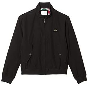 Lacoste - BH0538 - Herenjack - Zwart - Lichtgewicht Waterafstotend Twill