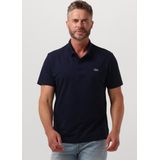 Lacoste - Sport - Polo - Navy Blauw - Regular Fit, Katoenmengsel met Polyester en Elastaan