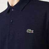 Lacoste - Sport - Polo - Navy Blauw - Regular Fit, Katoenmengsel met Polyester en Elastaan