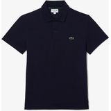 Lacoste - Sport - Polo - Navy Blauw - Regular Fit, Katoenmengsel met Polyester en Elastaan