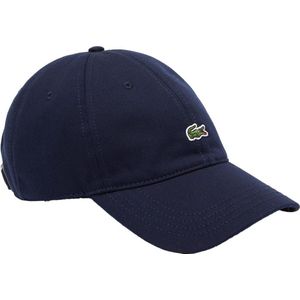 Lacoste Kappe aus Baumwoll-Twill - Navy Blau Size One Size