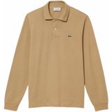 Lacoste - Classic Fit - Polo - Beige - Lange Mouw