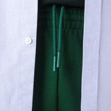 Regular fit sweatshorts van katoenmix