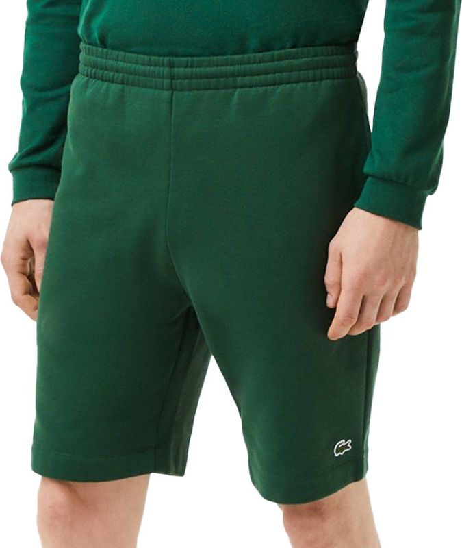 Regular fit sweatshorts van katoenmix