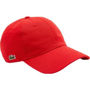 Lacoste RK0440 pet, rood, eenheidsmaat