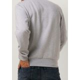 Lacoste - Heren Sweatshirt - Lichtgrijs Melange - Katoen/Polyester