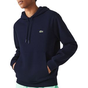 Lacoste - Hoodie - Donkerblauw - Katoen/Polyester