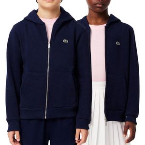LACOSTE - Zip-up Hoodie - Marineblauw - Katoen